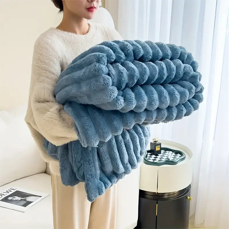 Luxury Rabbit Velvet Blanket