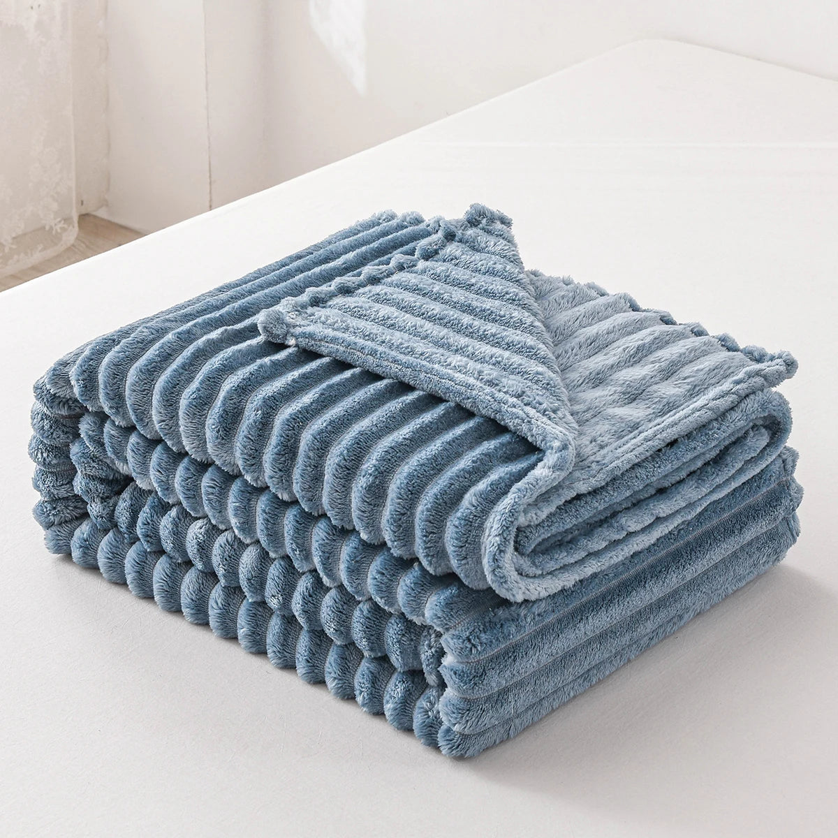 Flannel Blanket Soft Warm Throw Blankets