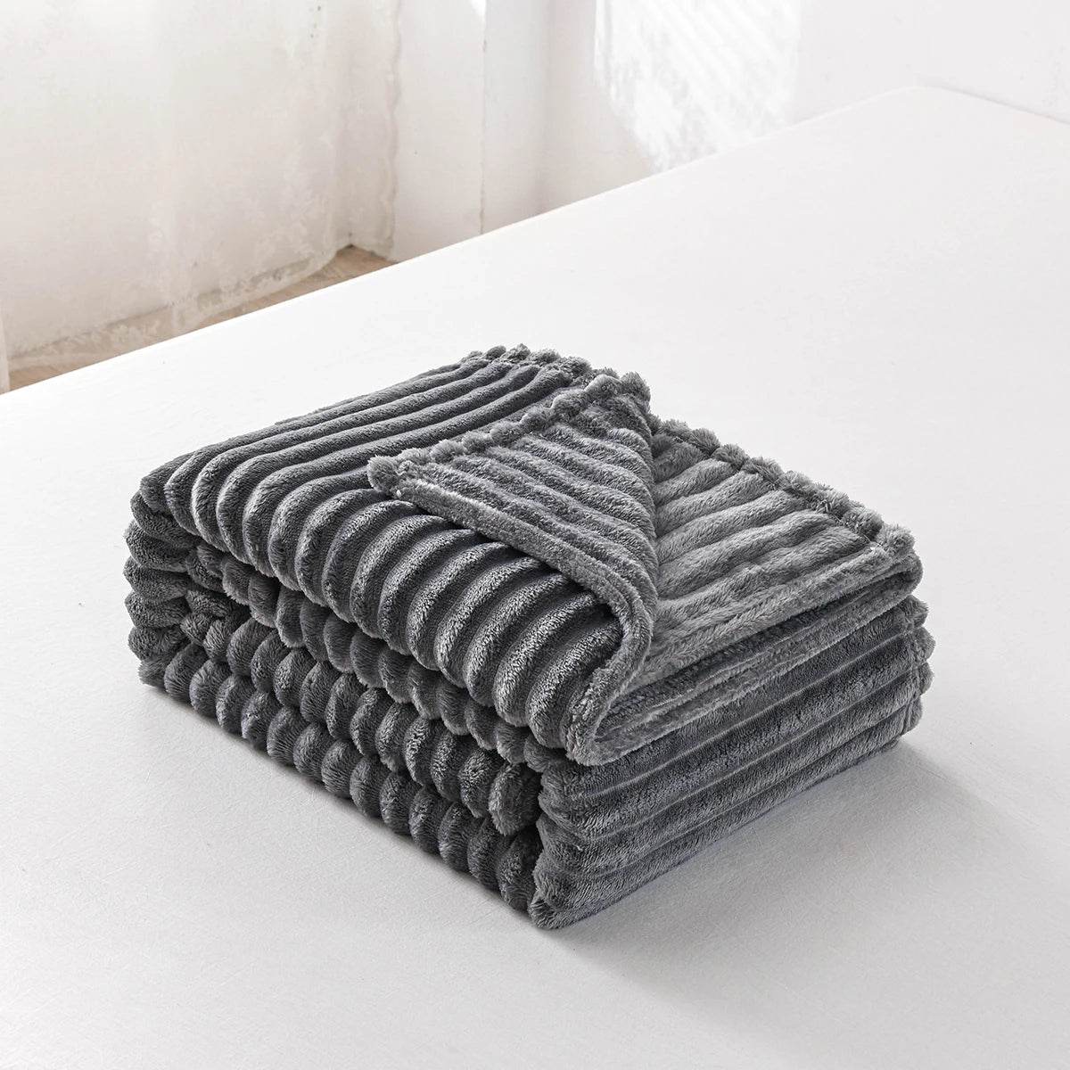 Flannel Blanket Soft Warm Throw Blankets