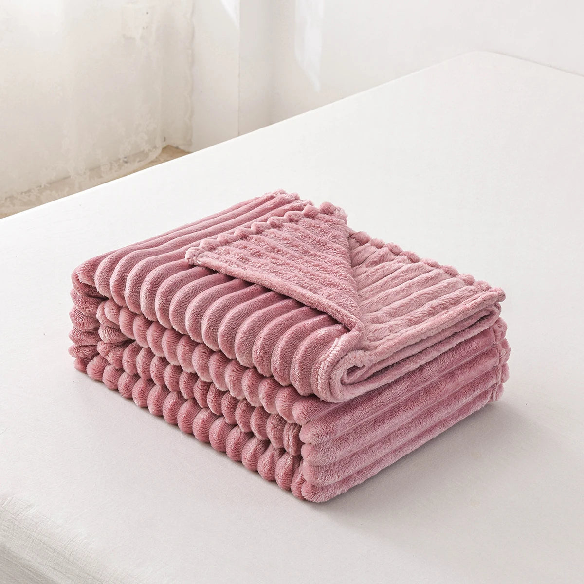 Flannel Blanket Soft Warm Throw Blankets