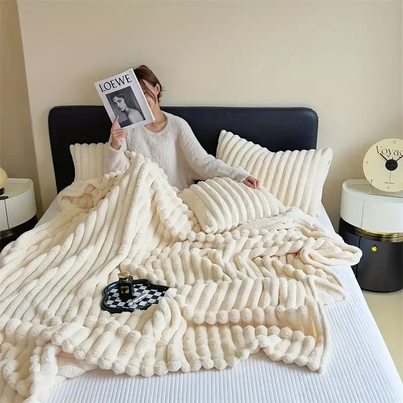 Luxury Rabbit Velvet Blanket