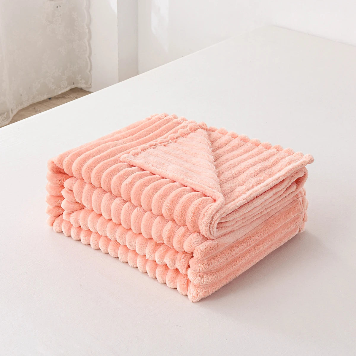 Flannel Blanket Soft Warm Throw Blankets